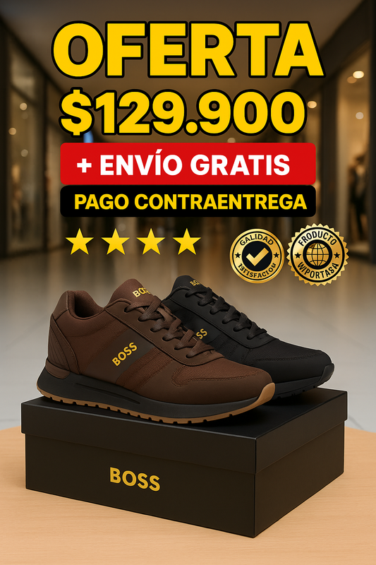 OFERTA RELAMPAGO BOSS CASUAL REF 7729