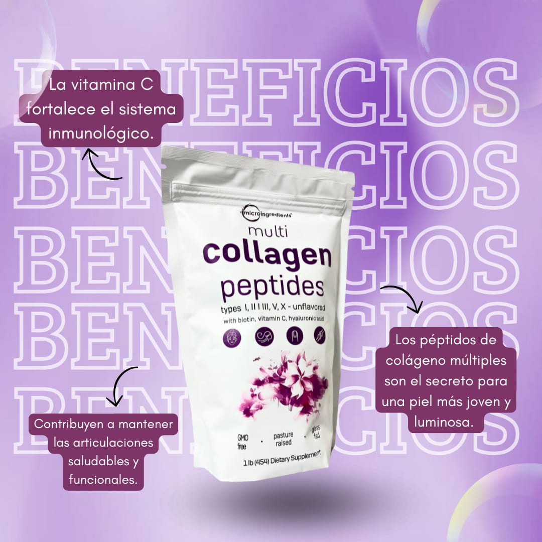 MEGAOFERTA COLLAGEN PEPTIDES AMERICANO